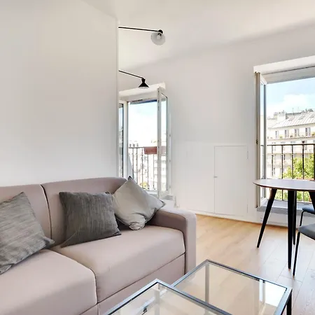 Superb Bright Studio Clichy Montmartre Paris Exterior photo