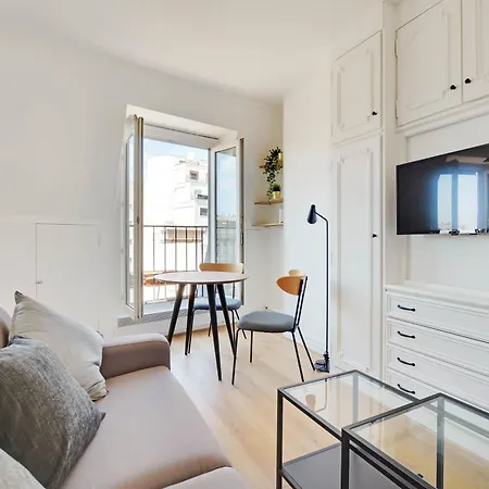Superb Bright Studio Clichy Montmartre Paris Exterior photo