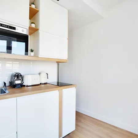 Superb Bright Studio Clichy Montmartre Paris Exterior photo
